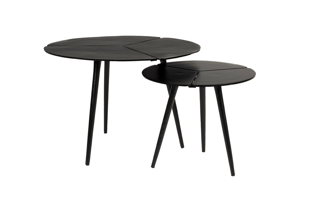Kourdeboer Set of 2 - Side Table - Aluminum - Beige