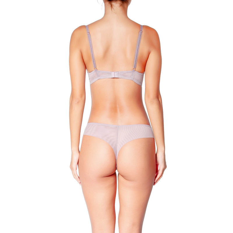 Soutien Gorge Armatures - Café Fleur - Taupe