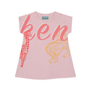 Robe Manches Courtes Rose Pink - Bébé Fille - Kenzo Kids