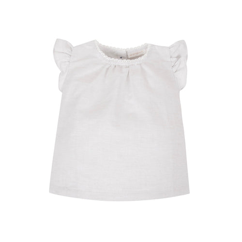 Blouse Perroquet - Lin Gris - Fille