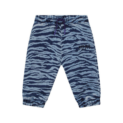 Pantalon Jogging Slate Blue - Bébé Garçon - Kenzo Kids