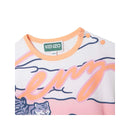 T-Shirt Manches Courtes Mango Fonce - Bébé Fille - Kenzo Kids