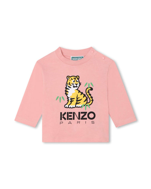 T-Shirt Manches Longues Nude - Bébé Mixte - Kenzo Kids