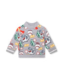 Sweat Gris Clair - Bébé Garçon - Kenzo Kids