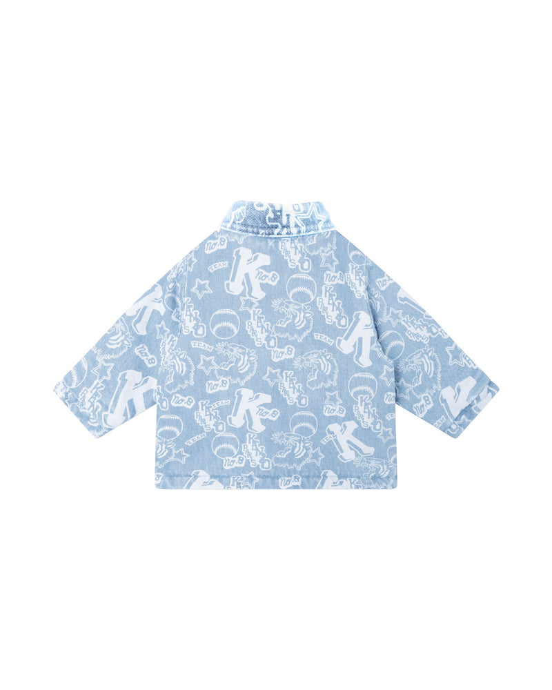 Veste Denim Bleach Pouss - Bébé Garçon - Kenzo Kids