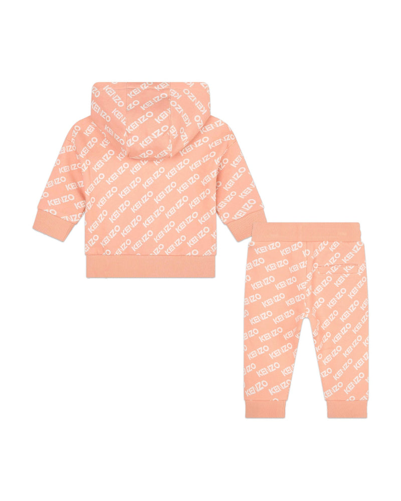 Ensemble Cardigan + Pantalon Nude - Bébé Fille - Kenzo Kids