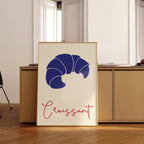 Croissant - Bleu