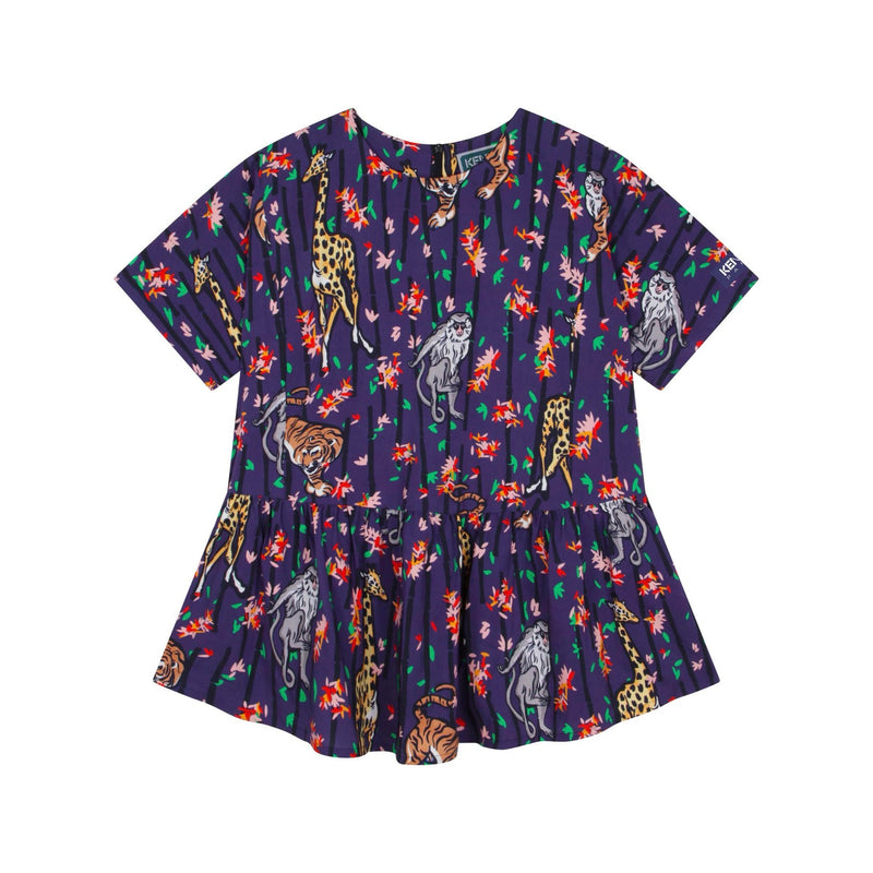 Robe Thistle Blu - Enfant Fille - Kenzo Kids