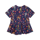 Robe Thistle Blu - Enfant Fille - Kenzo Kids