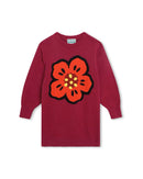 Robe Tricot Red Currant - Enfant Fille - Kenzo Kids