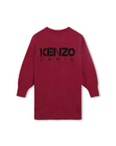 Robe Tricot Red Currant - Enfant Fille - Kenzo Kids