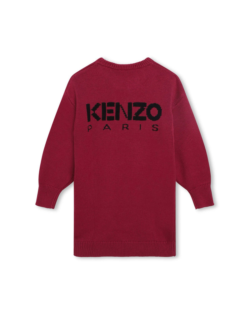 Robe Tricot Red Currant - Enfant Fille - Kenzo Kids