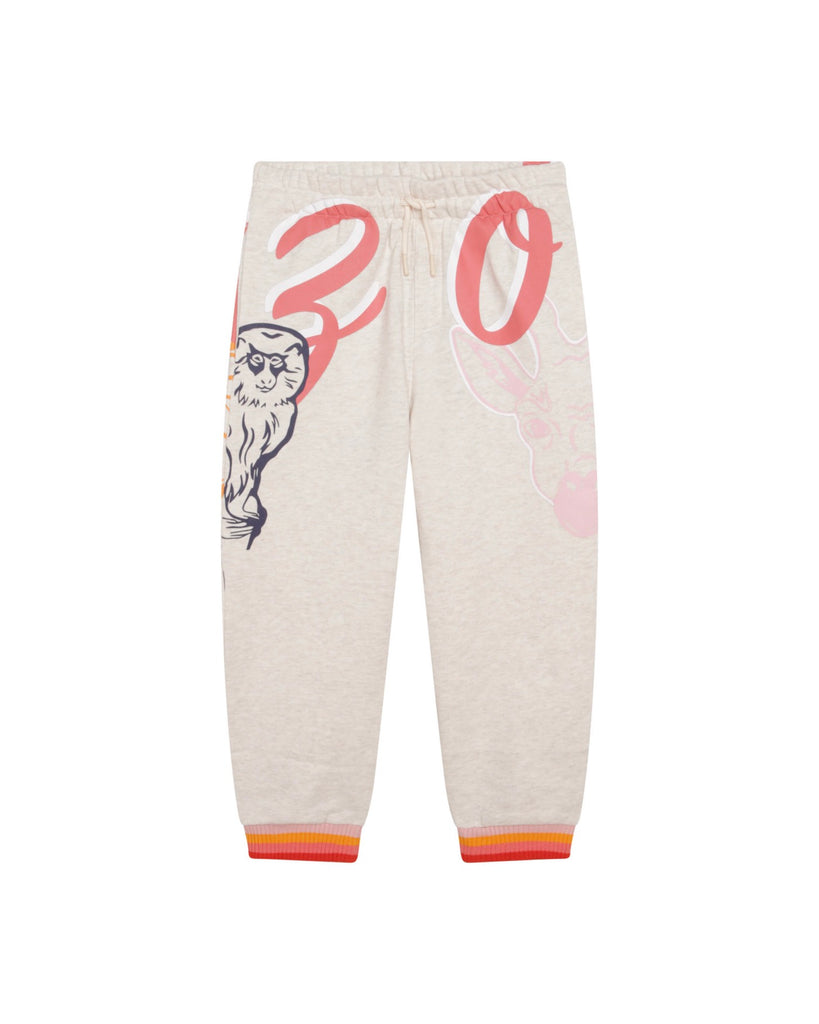 Pantalon Jogging Havane Chine Enfant Fille Kenzo Kids The Bradery