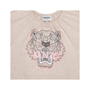 T-Shirt Manches Courtes Ecru Chine - Enfant Fille - Kenzo Kids