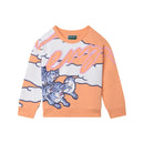 Sweat-Shirt Mango Fonce - Enfant Fille - Kenzo Kids