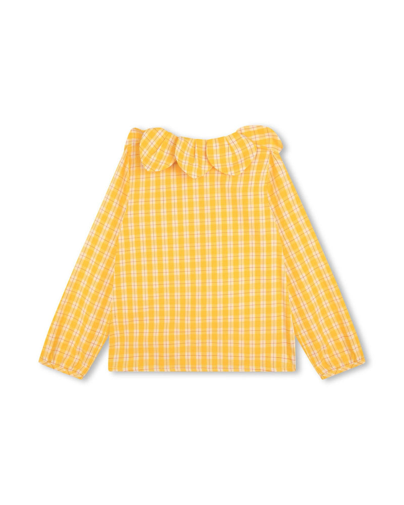 Blouse Jaune Citrin - Enfant Fille - Kenzo Kids