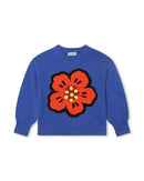 Pull Wave Blue - Enfant Fille - Kenzo Kids