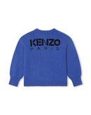 Pull Wave Blue - Enfant Fille - Kenzo Kids