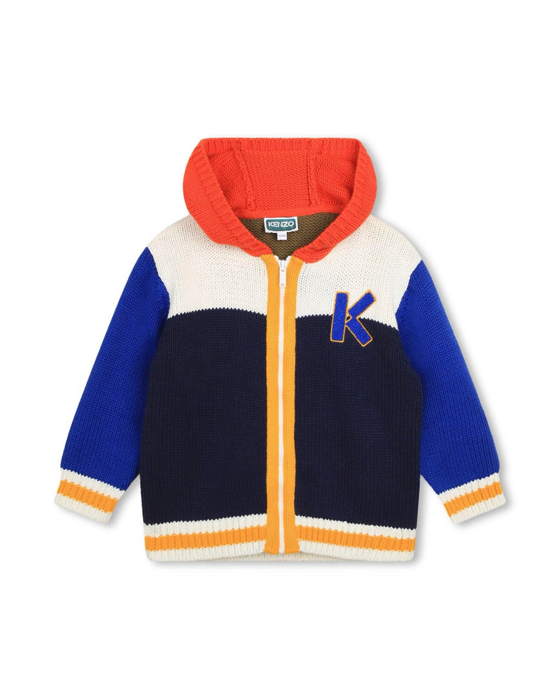 Cardigan Tricot Red Currant - Enfant Fille - Kenzo Kids