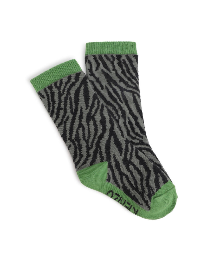 Chaussettes Burnt Olive - Enfant Garçon - Kenzo Kids