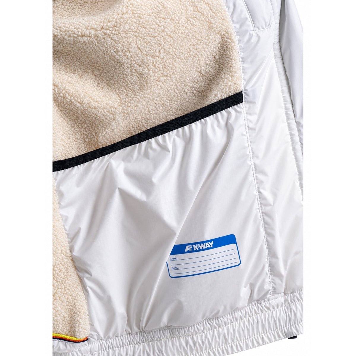 Chaqueta de mujer K-Way LE VRAI 4.0 ALBINE ORSETTO