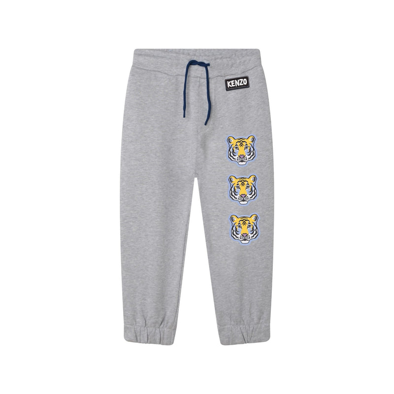 Pantalon Jogging Gris Chine - Enfant Garçon - Kenzo Kids