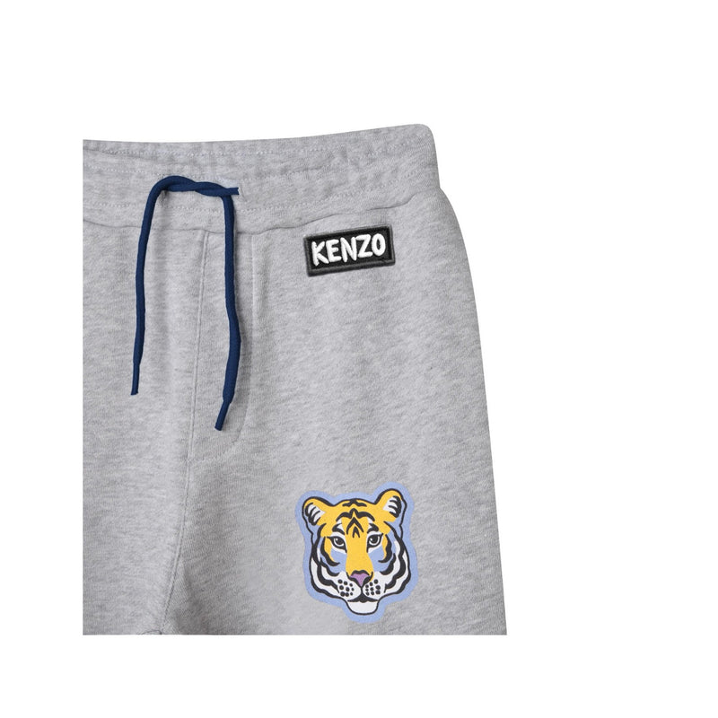 Pantalon Jogging Gris Chine - Enfant Garçon - Kenzo Kids