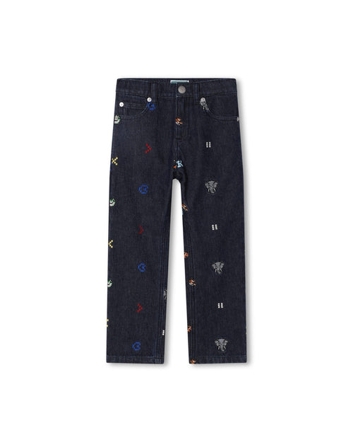 Pantalon Denim Denim Brut - Enfant Garçon - Kenzo Kids