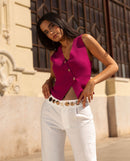 Gilet Made You Look - Cerise