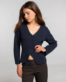 Cardigan This is Her - Bleu