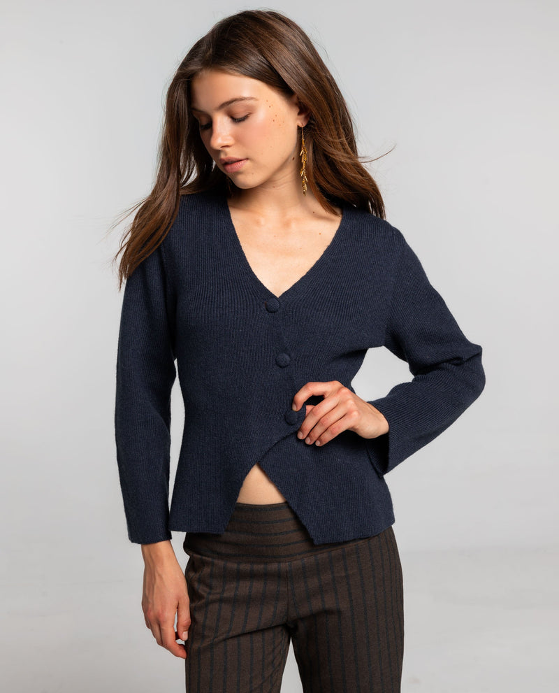 Cardigan This is Her - Bleu