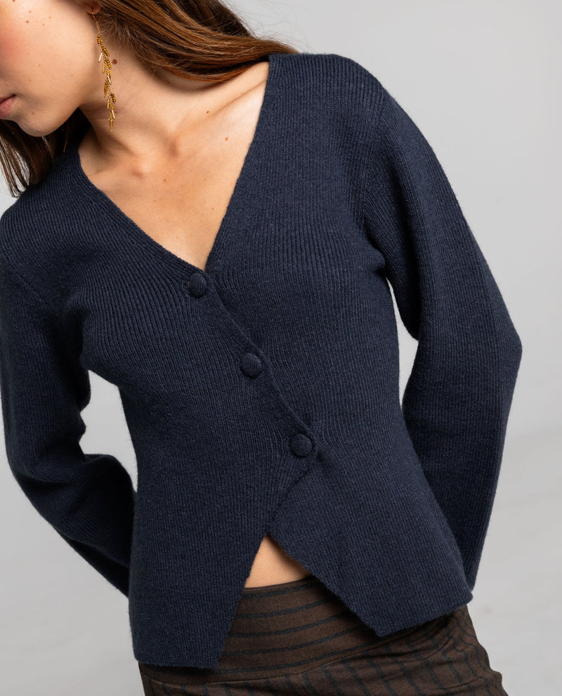 Cardigan This is Her - Bleu
