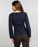 Cardigan This is Her - Bleu