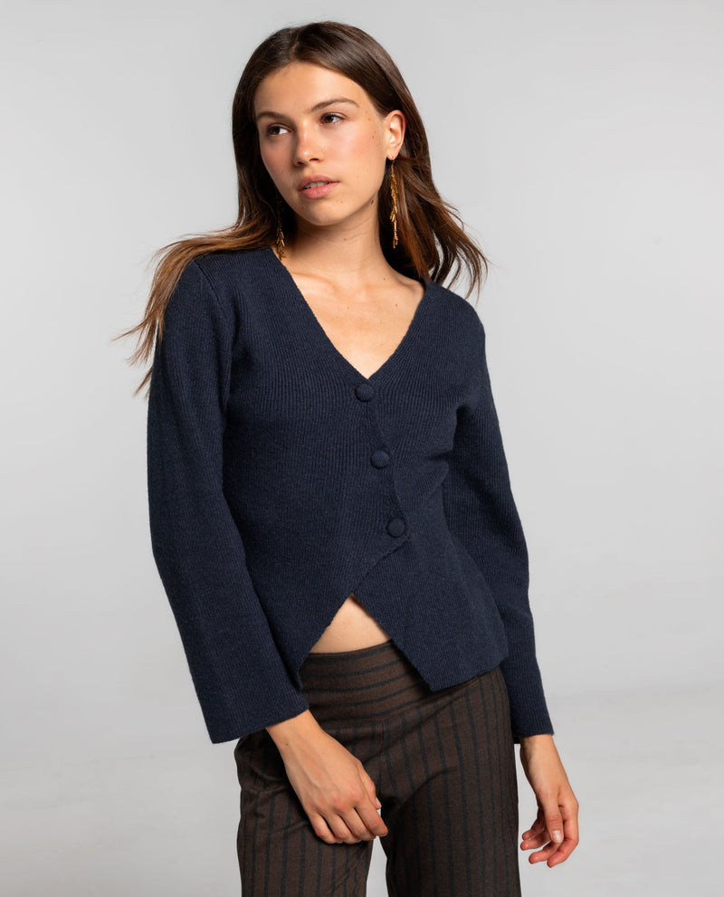 Cardigan This is Her - Bleu