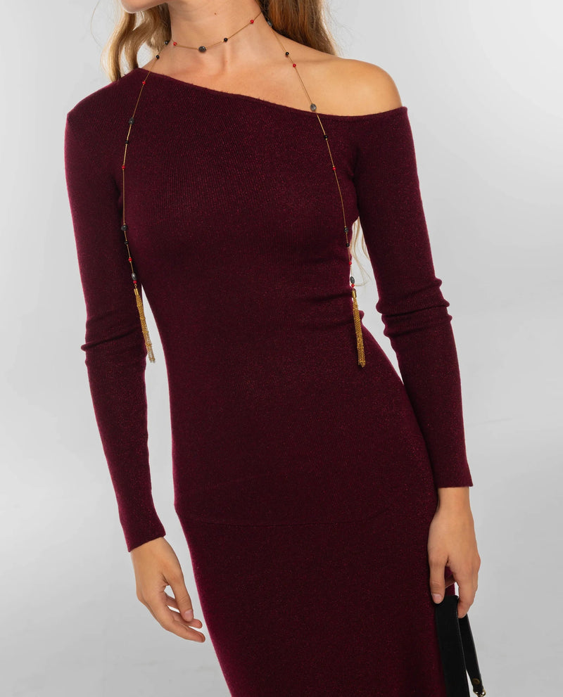 Robe Missed Call - Bordeaux