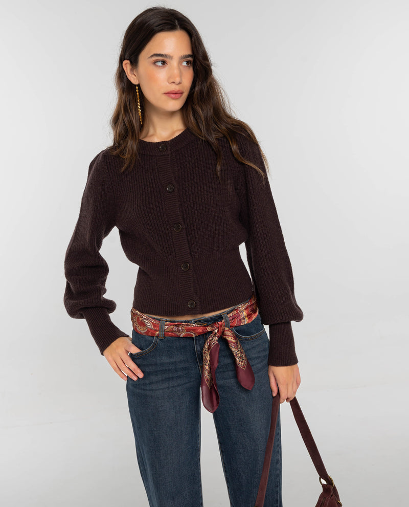 Cardigan Best of - Marron