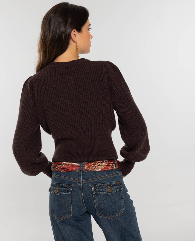 Cardigan Best of - Marron