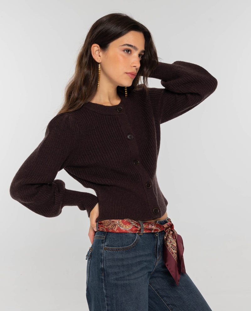 Cardigan Best of - Marron