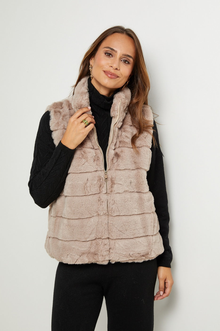 Vest - Taupe