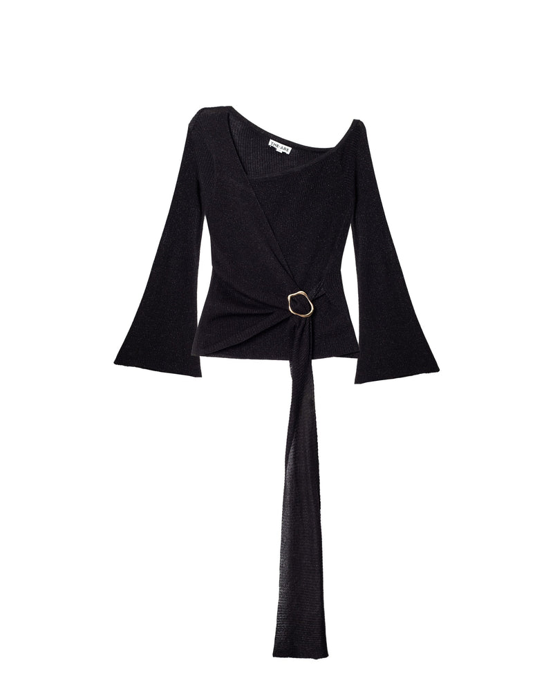 Top Just a Blur - Noir