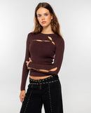 Top Unplanned - Marron