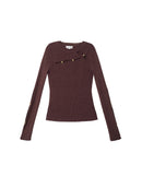 Top Unplanned - Marron