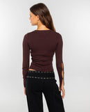 Top Unplanned - Marron