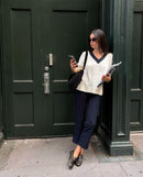 Pull Urban Vibe - Beige Et Bleu