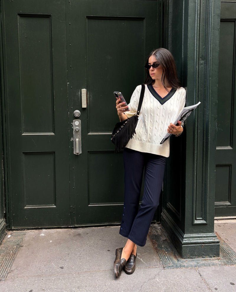 Pull Urban Vibe - Beige Et Bleu
