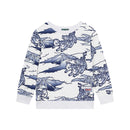 Sweat-Shirt Blanc - Enfant Garçon - Kenzo Kids