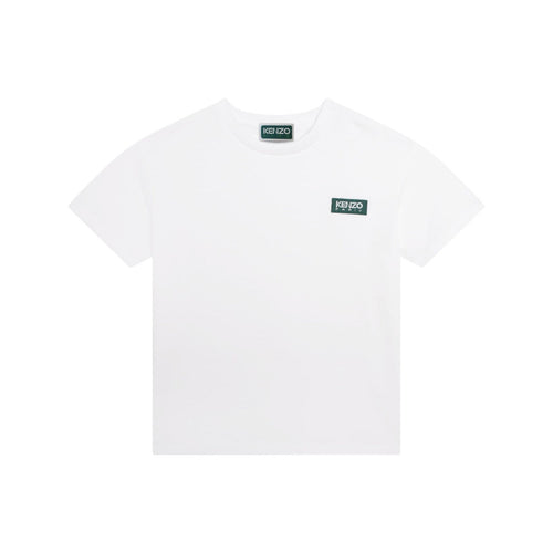 T-Shirt Manches Courtes Blanc - Enfant Garçon