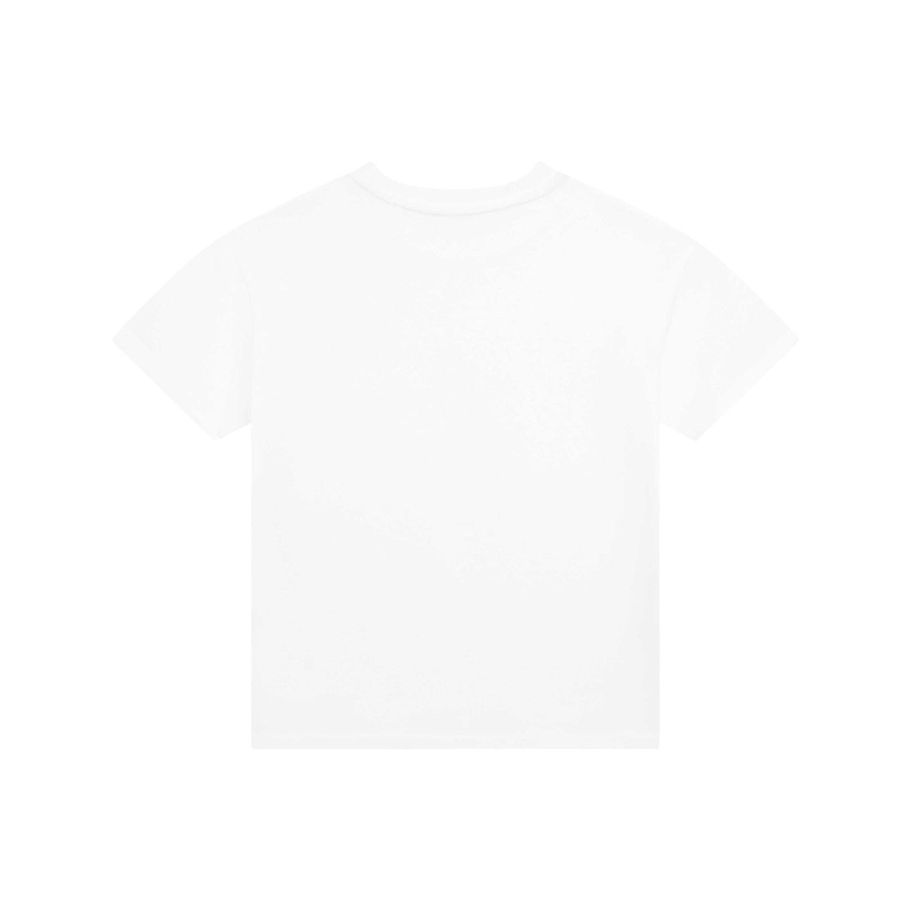 T-Shirt Manches Courtes Blanc - Enfant Garçon