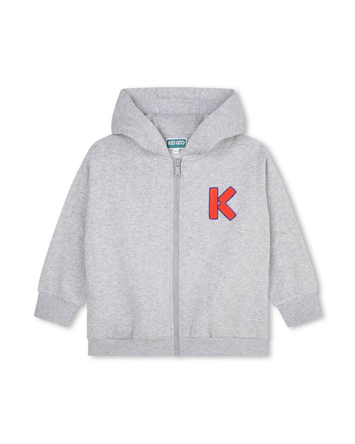 Cardigan Jogging Gris Chine - Enfant Garçon - Kenzo Kids