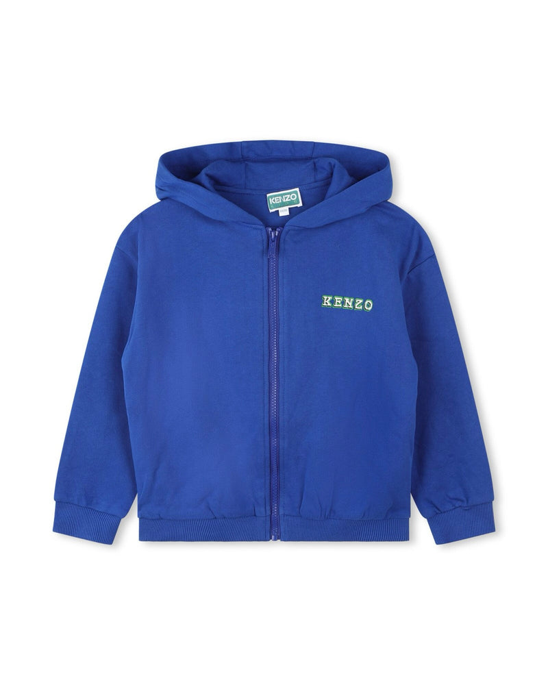 Cardigan Jogging Wave Blue - Enfant Garçon - Kenzo Kids